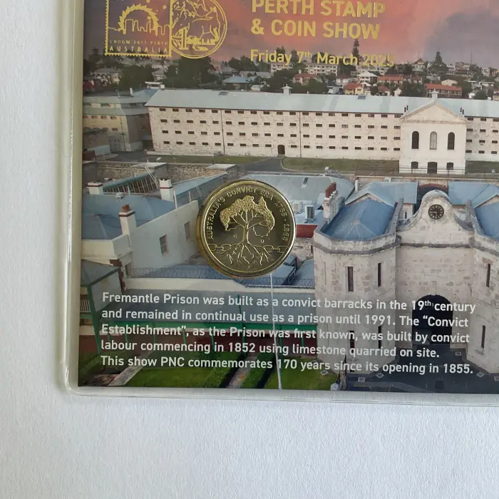 2025 PNC Fremantle Prison Perth Stamp Show Day 1 Limited Ed #179/300