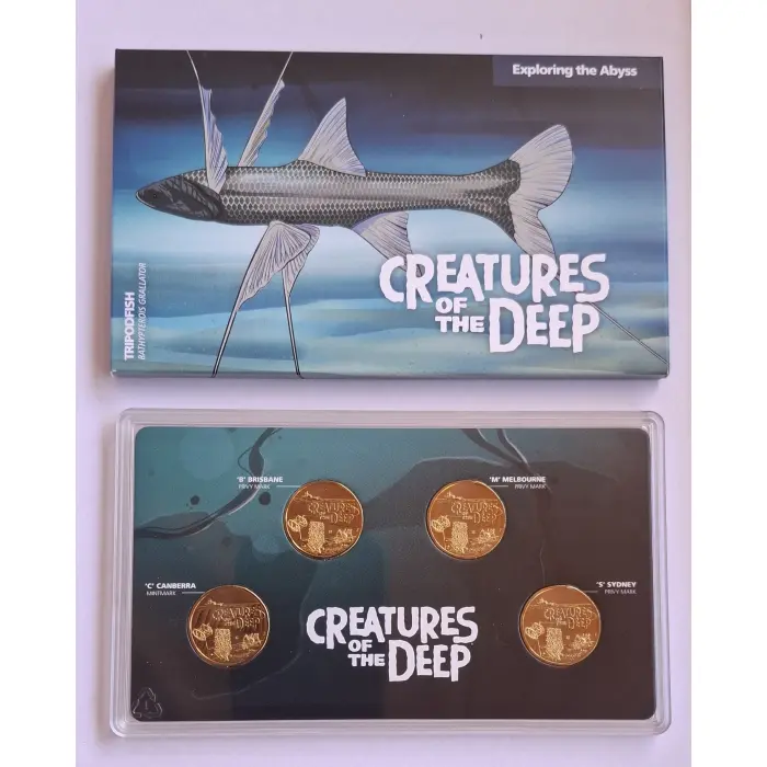 2023 $1 Creatures Of The Deep 'Privy' Year Set