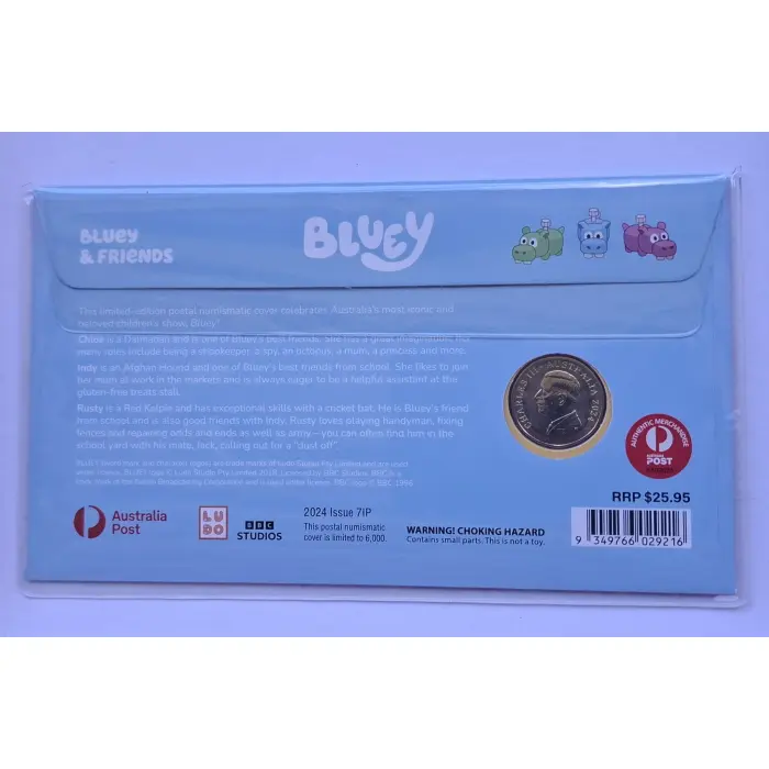 2024 $1 Bluey & Friends PNC