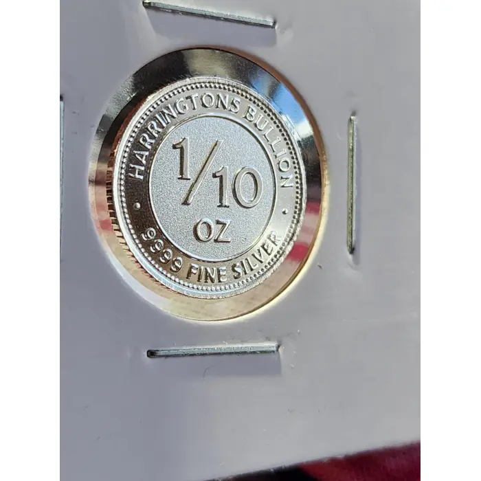 1/10oz Harringtons Noosa Dime Silver Round