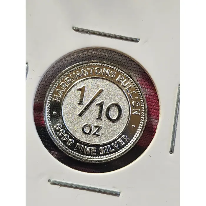 1/10oz Harringtons Noosa Dime Silver Round