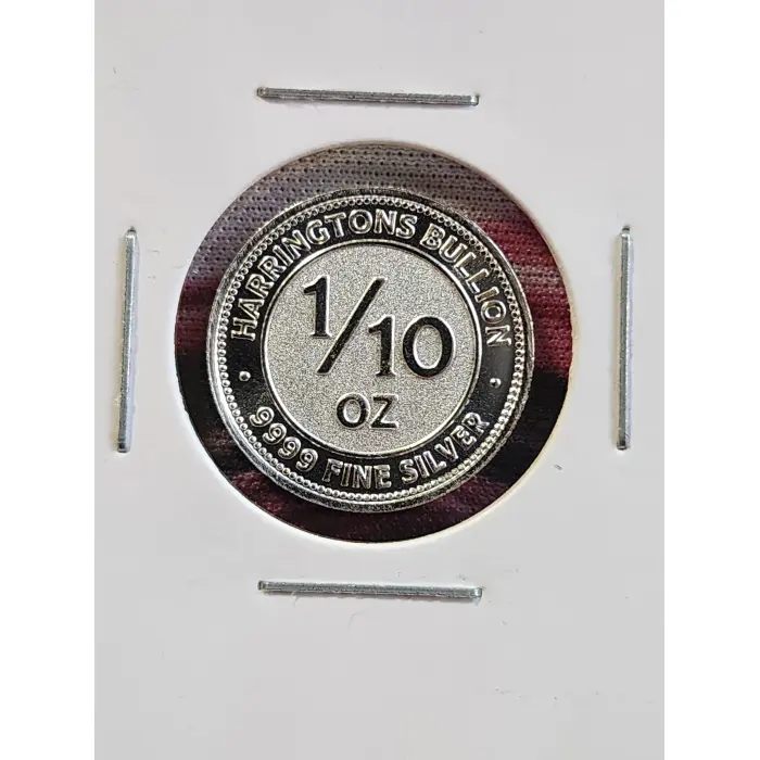 1/10oz Harringtons Noosa Dime Silver Round