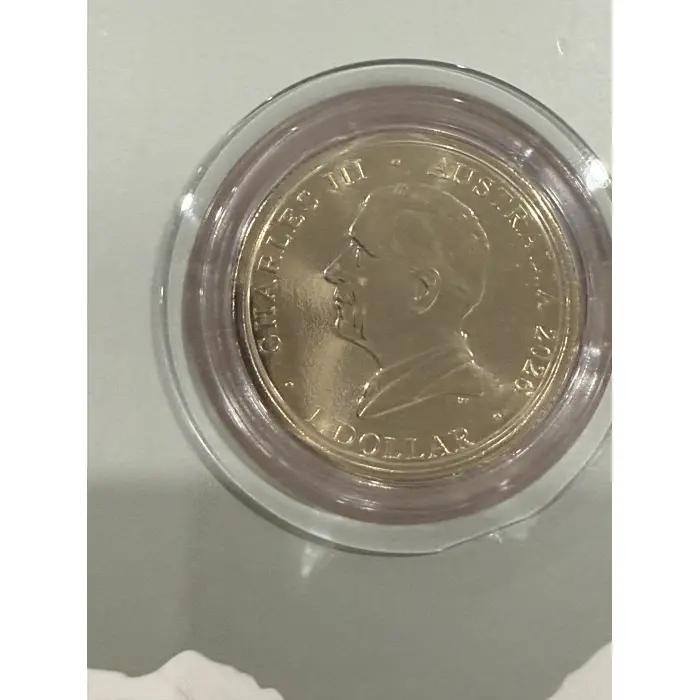 2026 Winter Olympic $1 Coloured Coin on Card