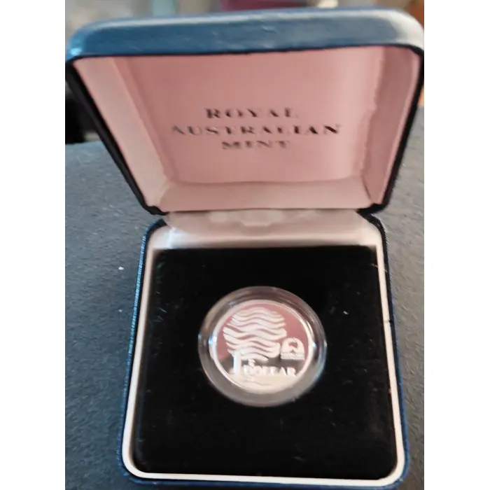 Landcare - 1993 One Dollar Silver Proof - Royal Australia Mint