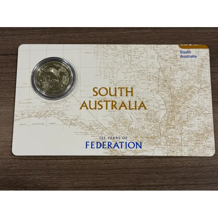 2026 25c Uncirculated Coin – 125 Years of Federation – SA