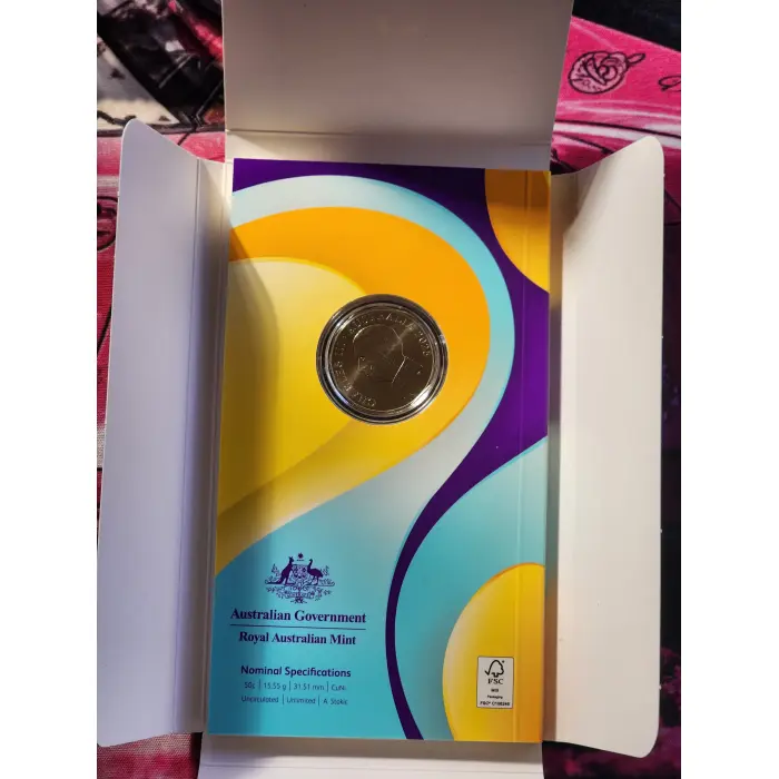 2025 50c Celebrations Coloured Uncirculated 