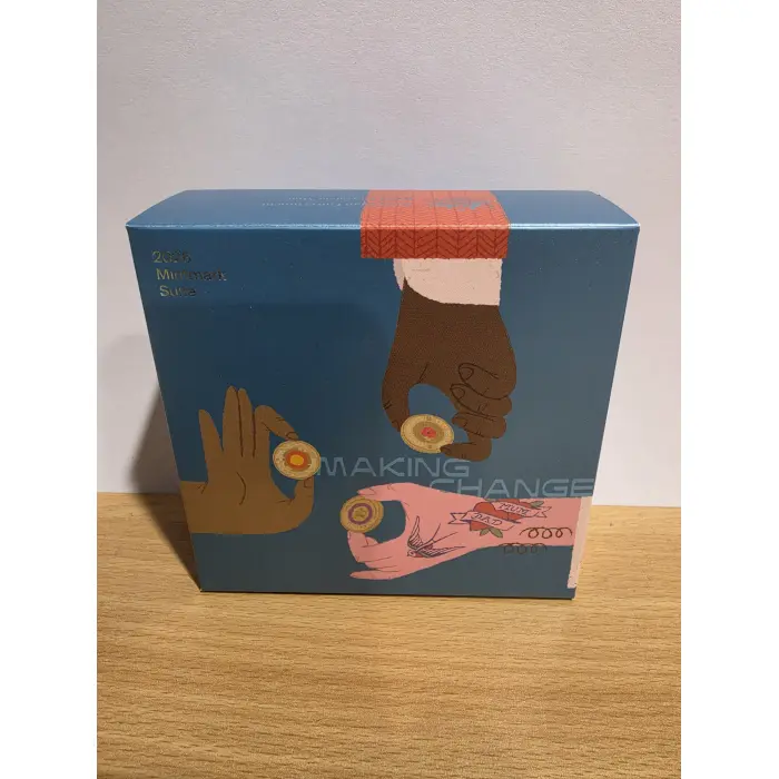 2026 'C' mintmark, 60th anniversary of Decimal Currency $1 silver proof coin 