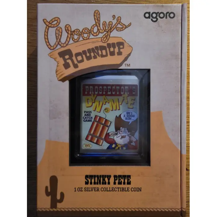 Woody’s Roundup – Stinky Pete 1oz Silver Collectible Coin | Limited Edition