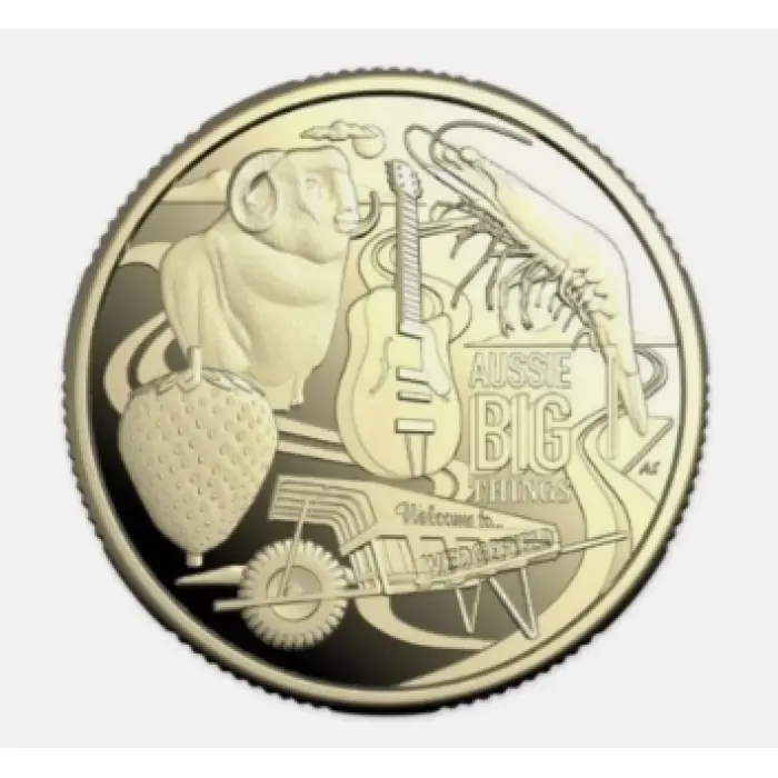 2025  $1  AUSSIE BIG THINGS 2 - TWO TILL COINS