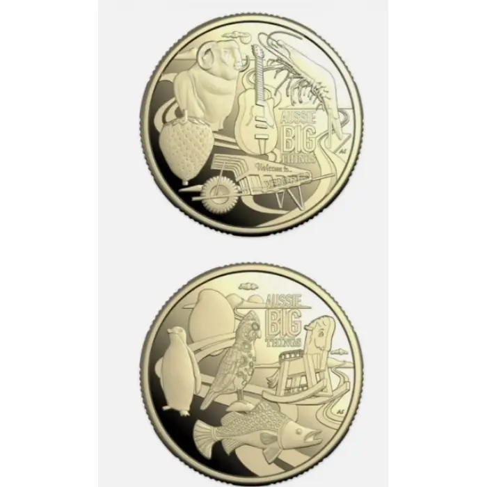 2025  $1  AUSSIE BIG THINGS 2 - TWO TILL COINS