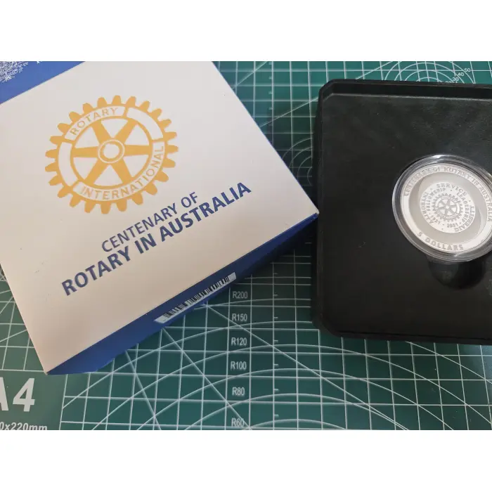 2021 centenary of rotary 1 oz silver