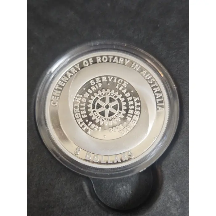 2021 centenary of rotary 1 oz silver