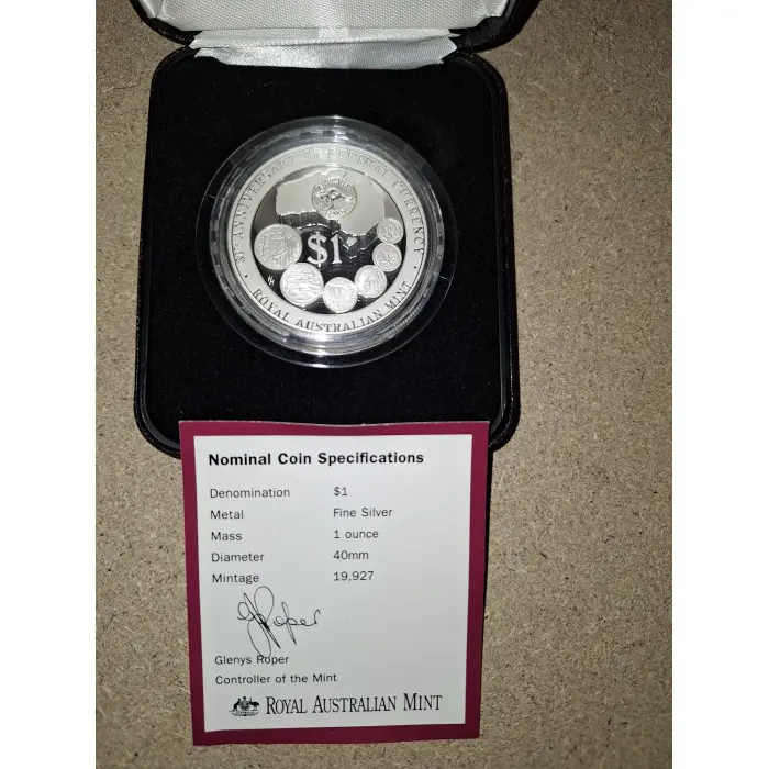 1996 $1 Proof - 30th Anniversary of Decimal Currency