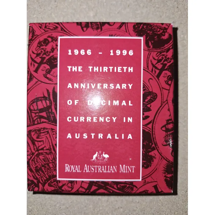 1996 $1 Proof - 30th Anniversary of Decimal Currency