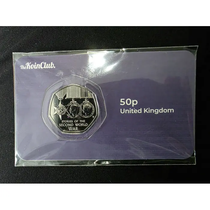 2025 Stories of the Second World War 50p Coin