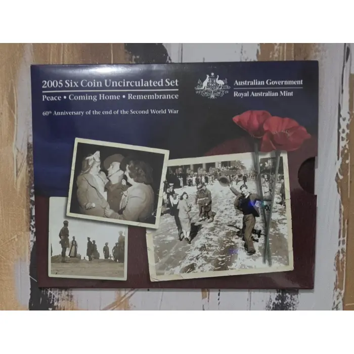 2005 Royal Australian Mint Coin Set Coming Home