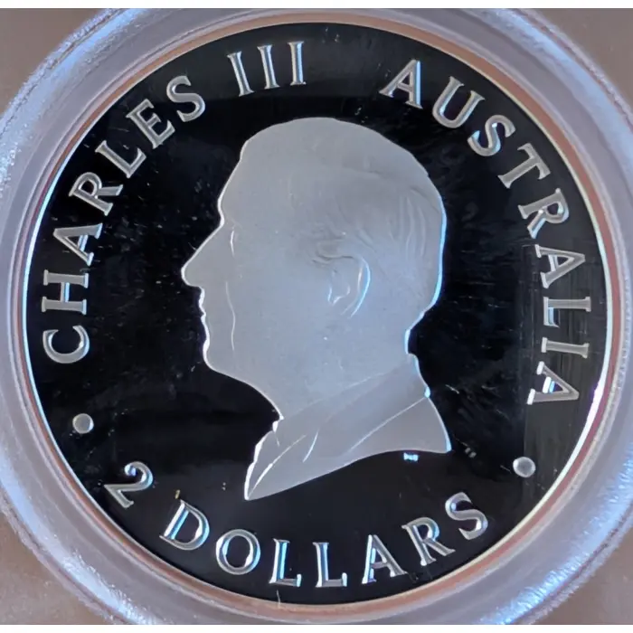 2025 $2 2oz Silver Wedge-Tailed Eagle PR70 (Rose Au  Gilt) P Mintmark #61287550