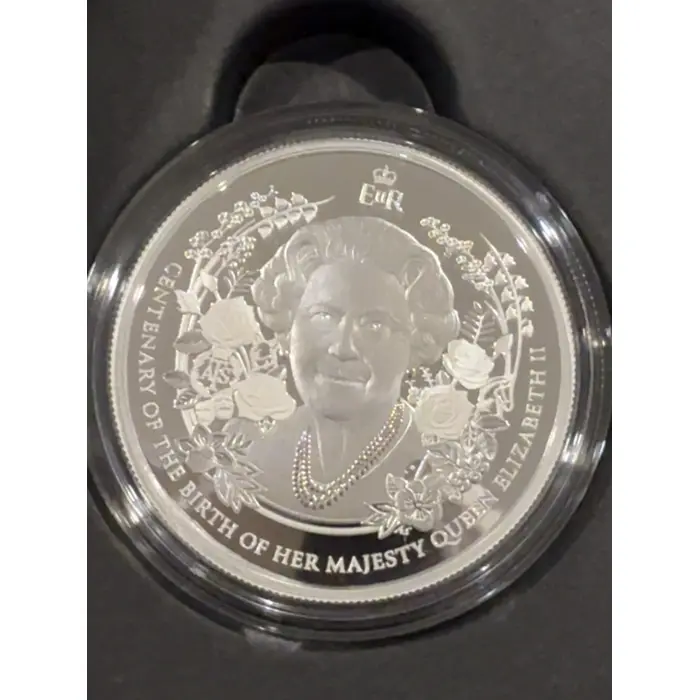 2026 $5 HM Queen Elizabeth I I Centenary Silver Proof Coin