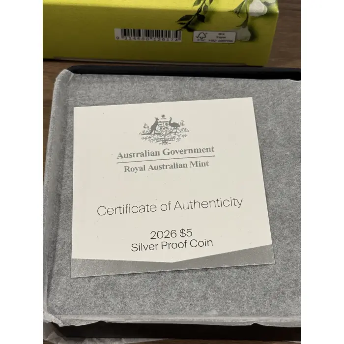 2026 $5 HM Queen Elizabeth I I Centenary Silver Proof Coin