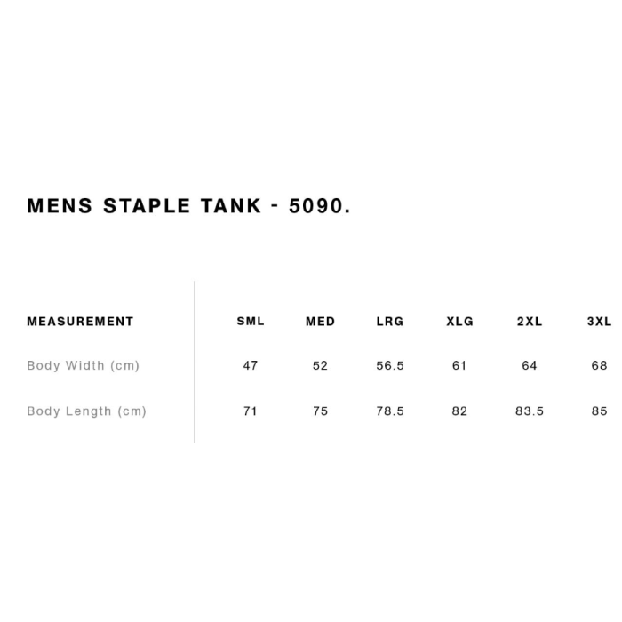 STAPLE TANK — WHITE V1
