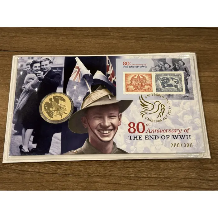 80th Anniversary of WWII Limited Edition PNC #200/300