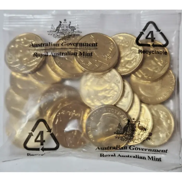 2023  $1  MOB OF ROOS KCIII SEALED RAM BAG 20 UNCIRCULATED COINS