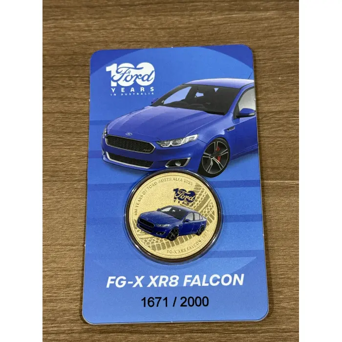 Ford: 100 Years in Australia FG-X XR8 Falcon Coin-in-Card
