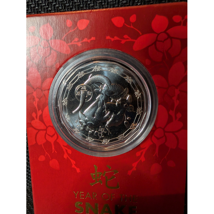 2025 Lunar year of the Snake 50c