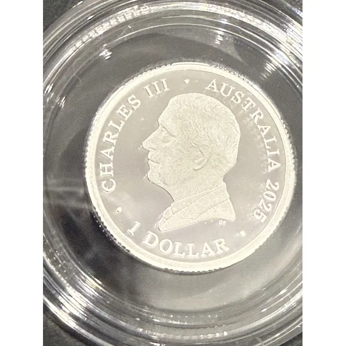 AUSTRALIA ROYAL AUSTRALIAN MINT 60TH ANNIVERSARY 2025 $1 C MINTMARK SILVER PROOF