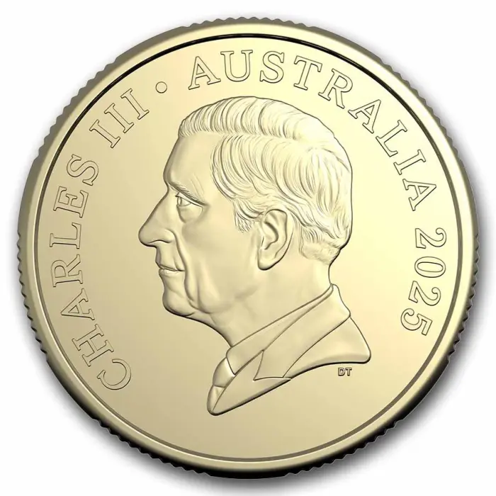 2025  $1 Bluey Christmas Uncirculated  Coloured Carded Coin