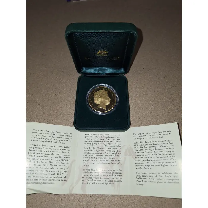 2000 $5 Proof - Phar Lap