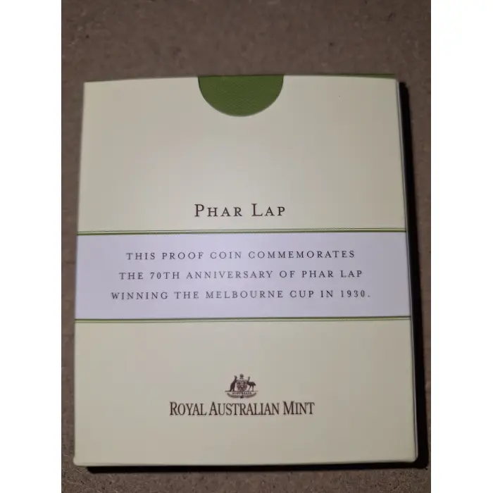 2000 $5 Proof - Phar Lap