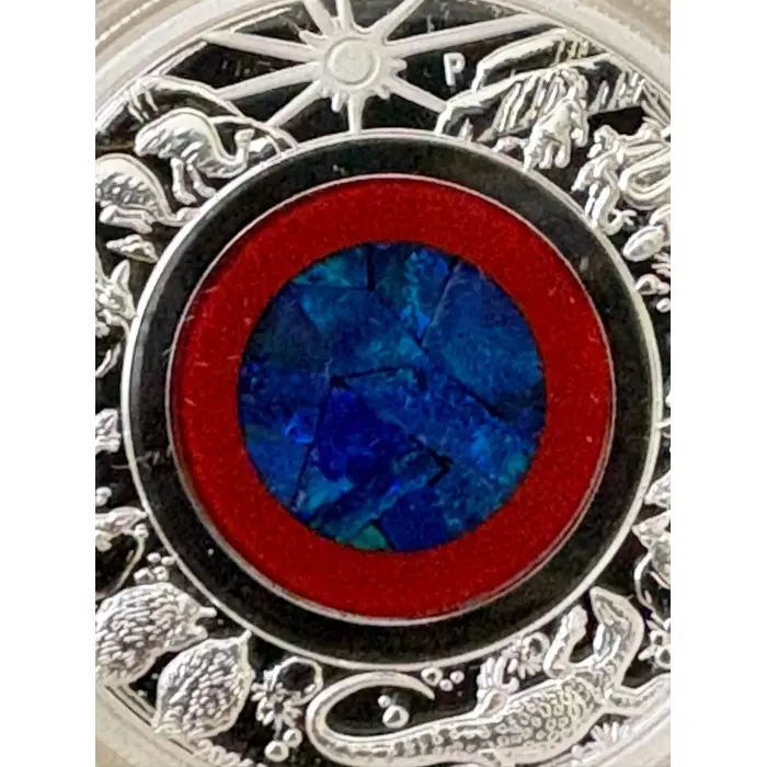 2026 Wonders of Australia the Outback 1oz Silver Proof Opal Coin