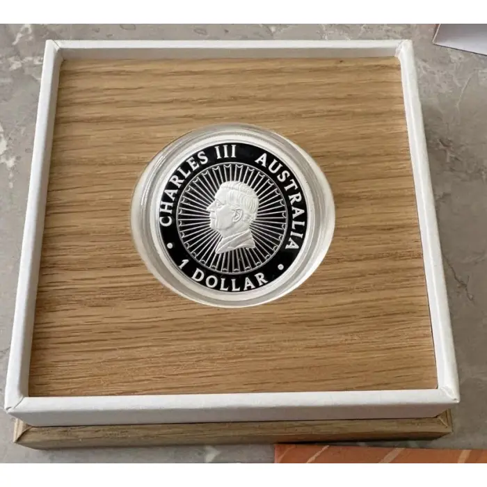 2026 Wonders of Australia the Outback 1oz Silver Proof Opal Coin
