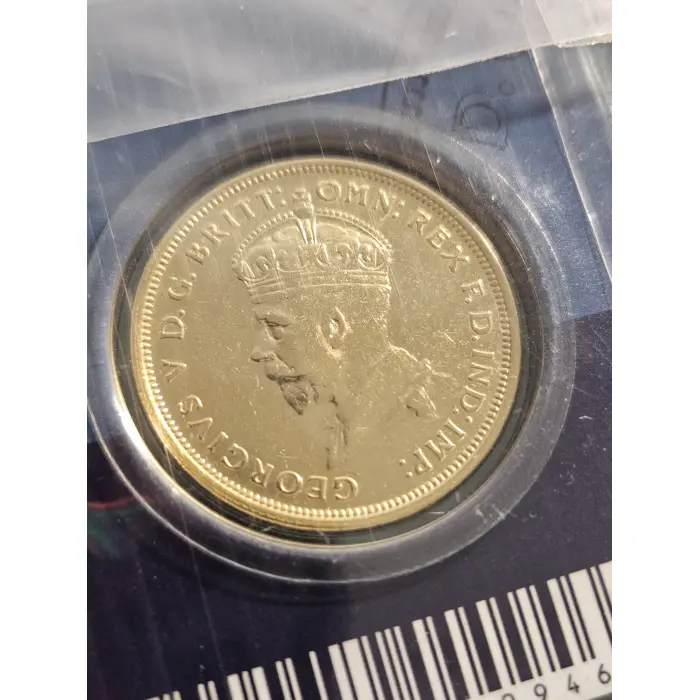 Downies carded gold plated Canberra Florin 