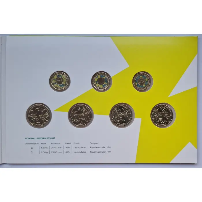 2022 Australian Commonwealth Games Team Coin Collection