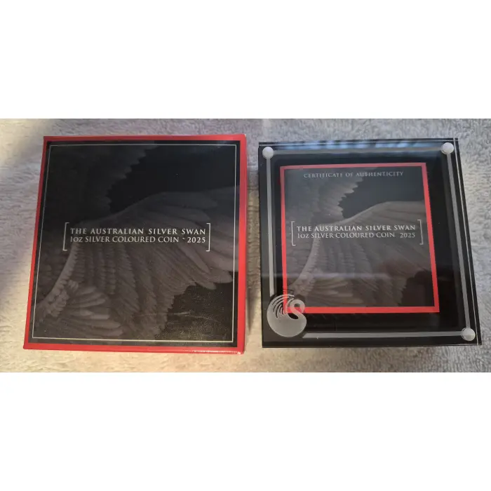 2025 Silver Swan Coloured Proof