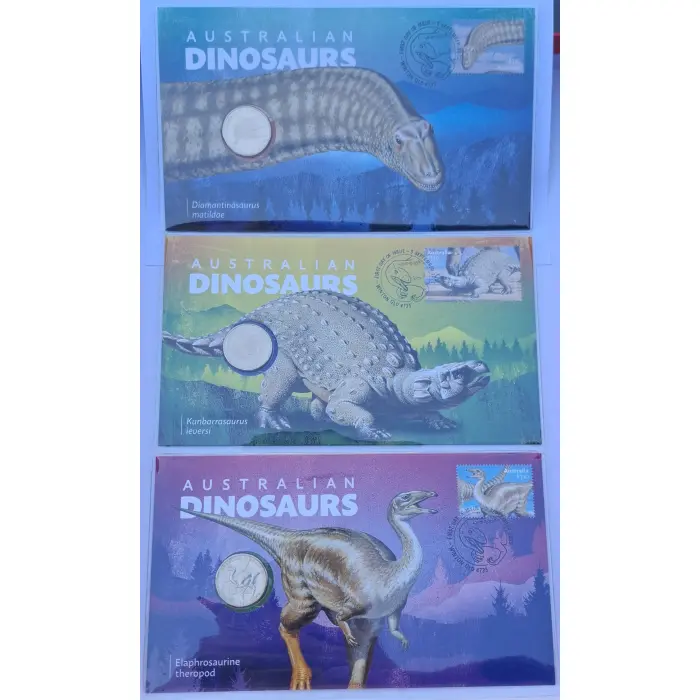 2022 $1 Australian Dinosaurs- PNC Bundle