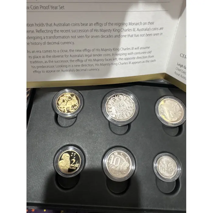 2024 His Majesty King Charles III Proof set