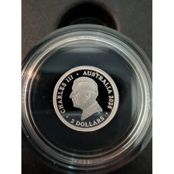 2026 $2 C Mintmark Dawn Service Fine Silver Proof Coin - MILESTONE SERIAL #05000