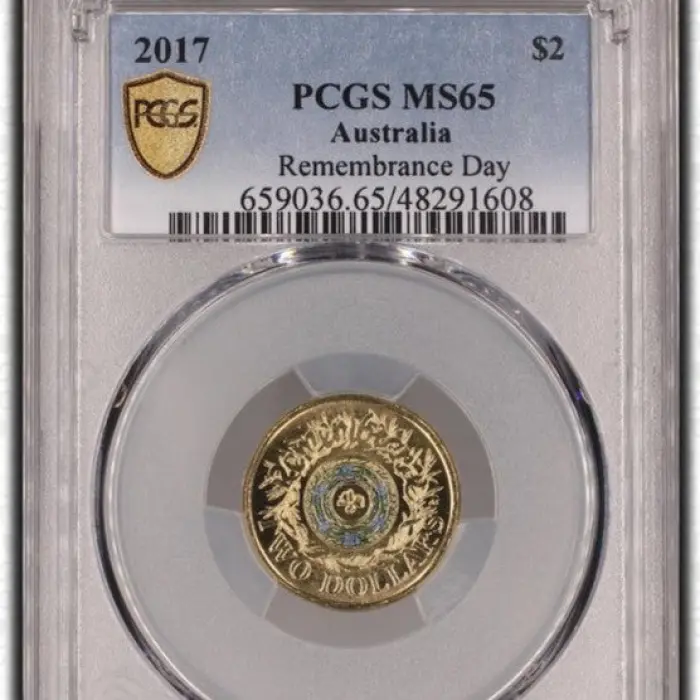 2017 $2 Rosemary Remembrance Day PCGS MS65