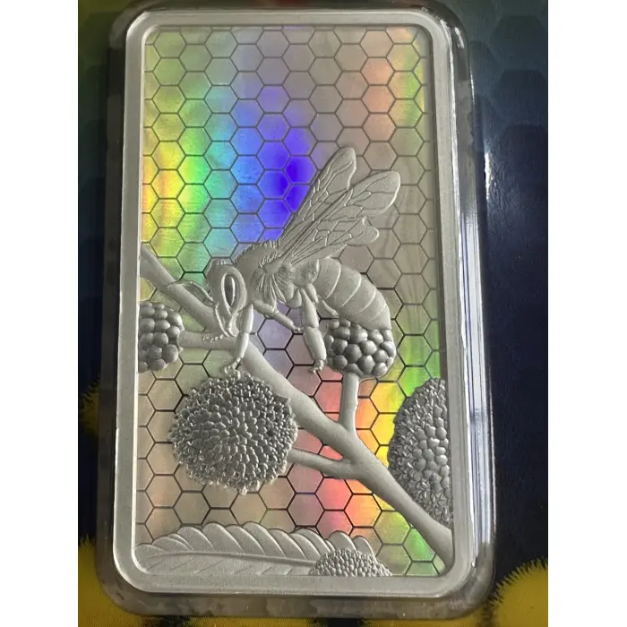 Wings of Wonder 1oz Holographic silver