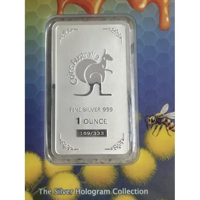 Wings of Wonder 1oz Holographic silver