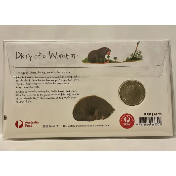 2022 20c diary of a wombat pnc