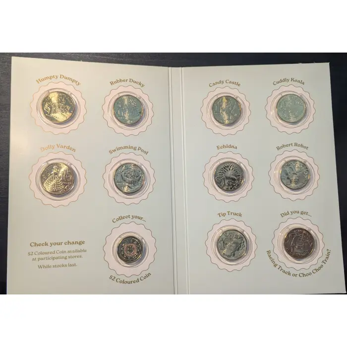 2025 Australian Women’s Weekly Children’s Birthday Cake 10 x $1 + $2 Collection