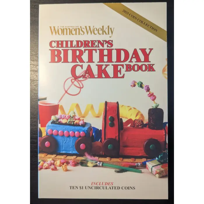 2025 Australian Women’s Weekly Children’s Birthday Cake 10 x $1 + $2 Collection
