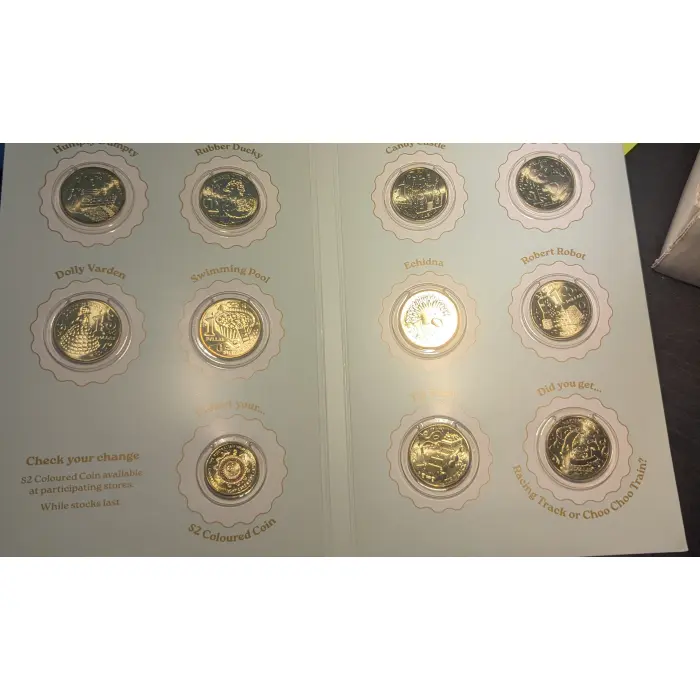 2025 Australian Women’s Weekly Children’s Birthday Cake 10 x $1 + $2 Collection