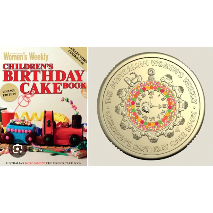 2025 Australian Women’s Weekly Children’s Birthday Cake 10 x $1 + $2 Collection