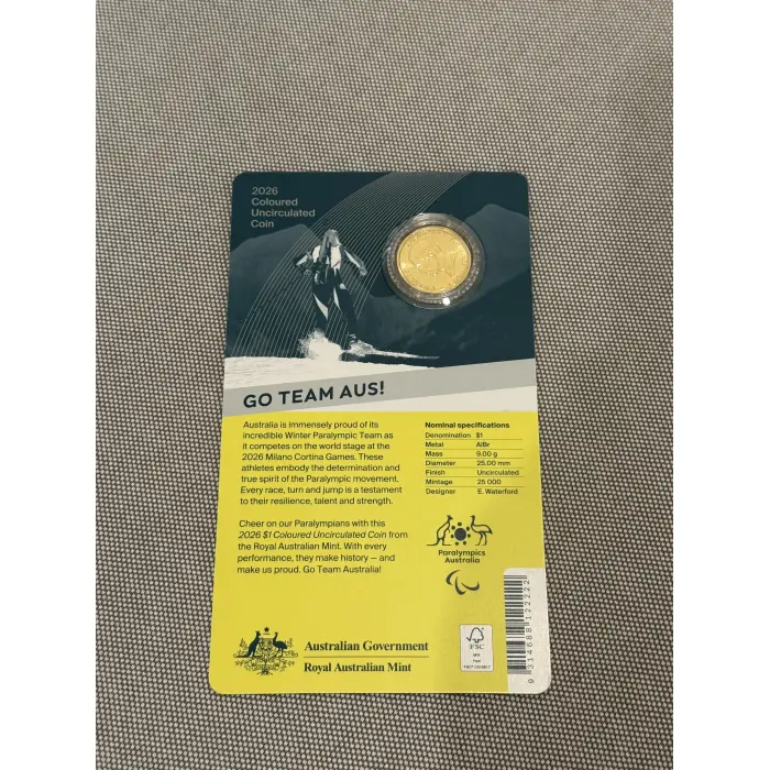 2026 $1 Winter Olympic / Paralympic bundle