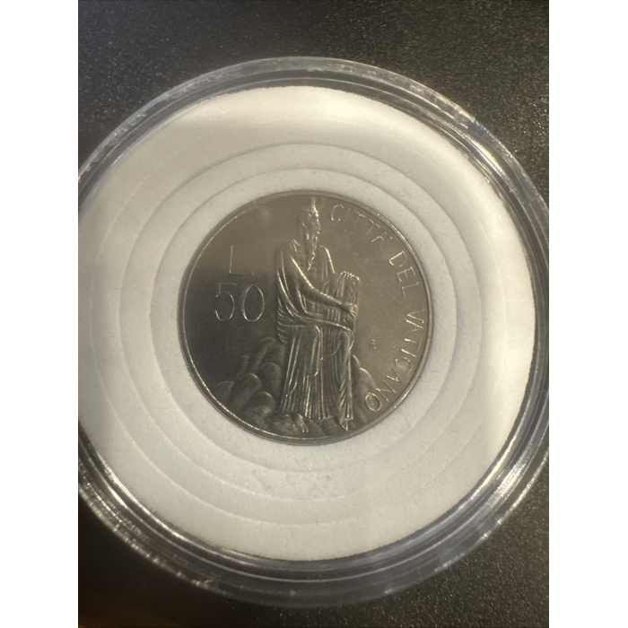 1986 Vatican City 50 Lira Coin